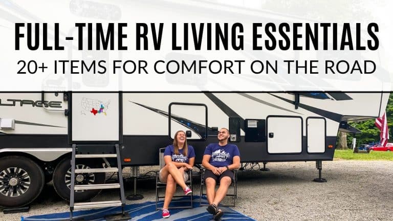 20+ Full-Time RV Living Essentials