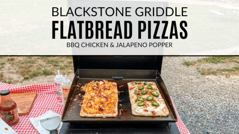 Delicious Blackstone Grilled Flatbread Pizza Recipe