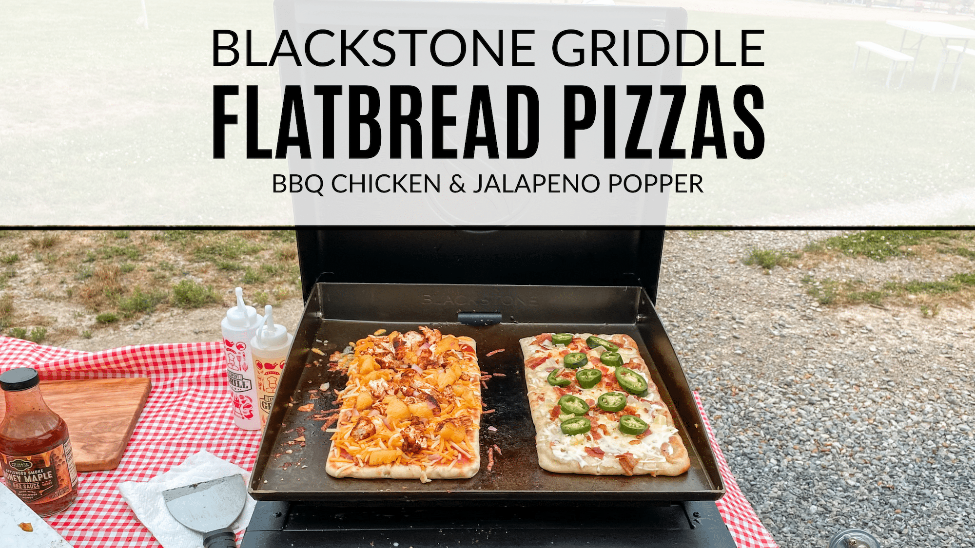 Blackstone Griddle Flatbread Pizzas featured image