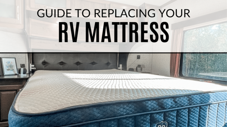 Replacing Your RV Mattress