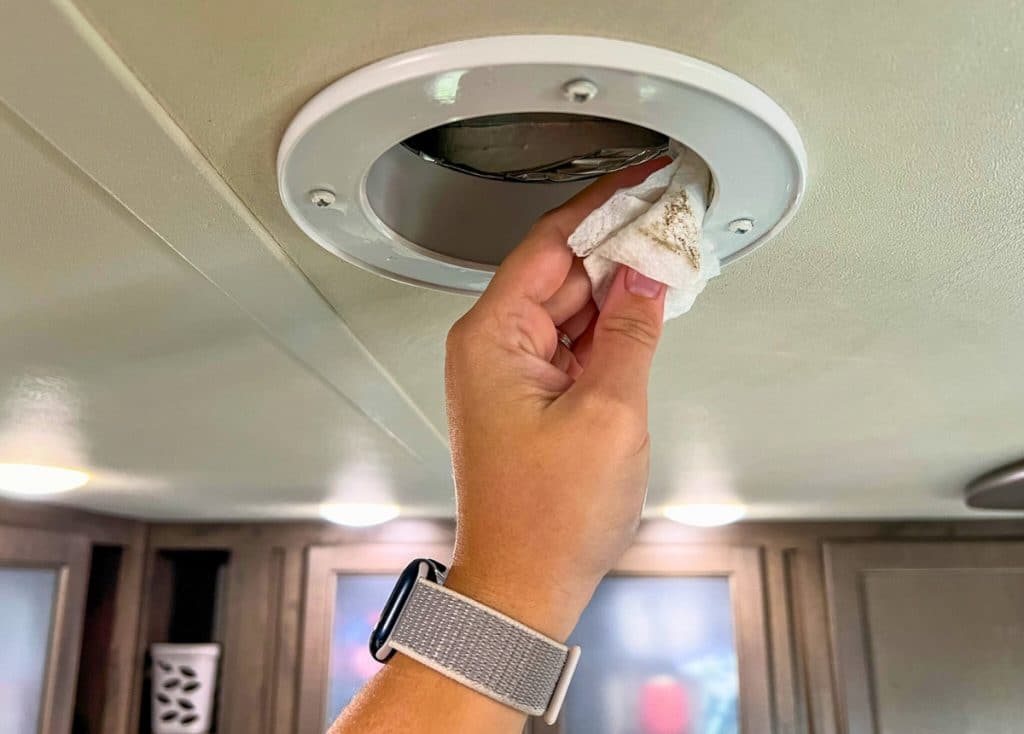 RV Cleaning Vent