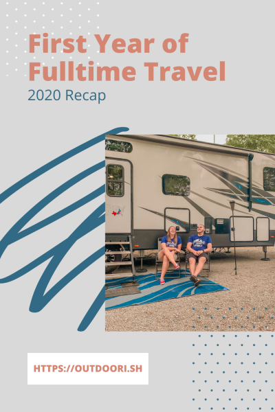 First Year of Full-time Travel 2020 Recap