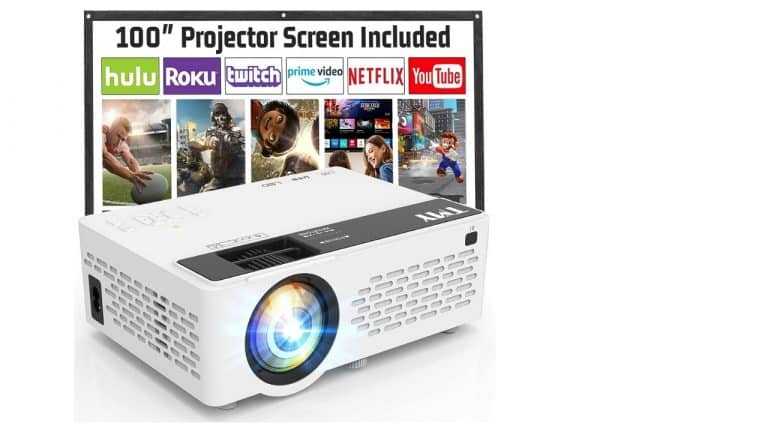 Movie project and screen