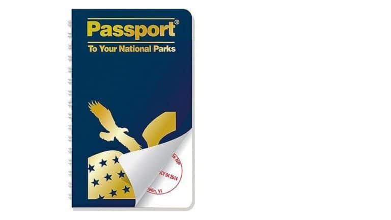 National Park Passport stamp book