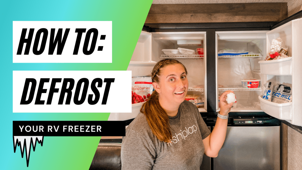 How to Defrost your RV Freezer