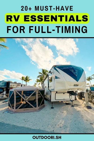 Our Must Have Camping Gear for Full-Time Motorhome Living